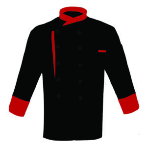 Black red chef