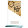 Mustang Netball Jade Glass Award- TCR22214 - Image 3