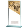 Mustang Netball Jade Glass Award- TCR22214 - Image 2