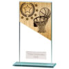 Mustang Basketball Jade Glass Award- TCR22222 - Image 3