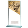 Mustang Basketball Jade Glass Award- TCR22222 - Image 2