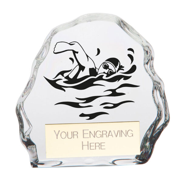 Mystique Swimming Glass Award- TCR22250 - Image 2